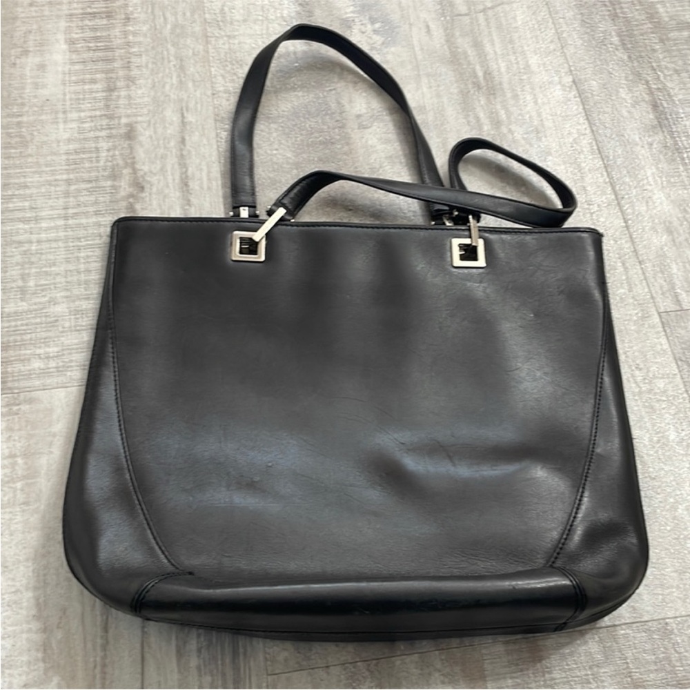 Cole Haan Black Leather Purse